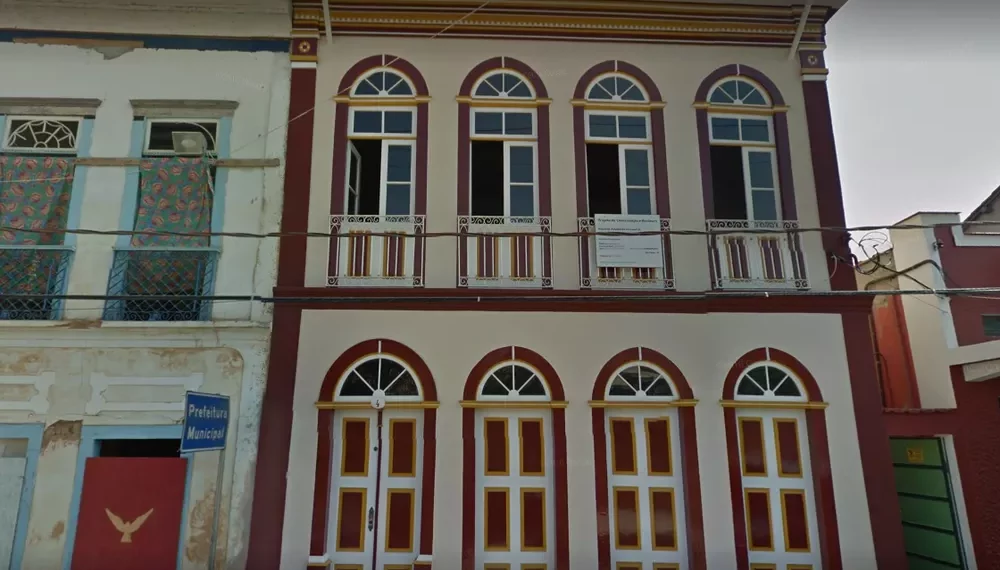 Prefeitura São Luiz do Paraitinga — Foto: Reprodução/Google Maps